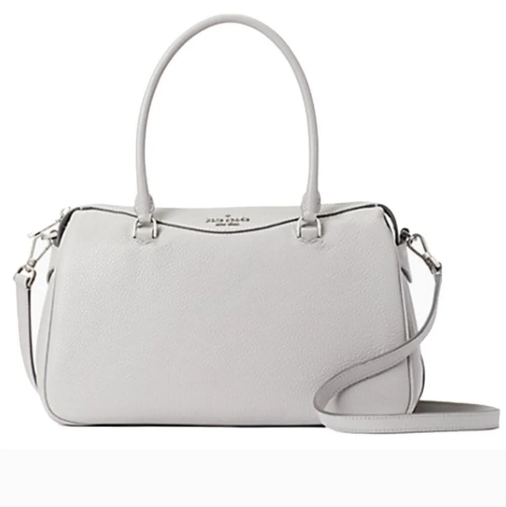 NWT Kate Spade Mimi Satchel Grey , silver